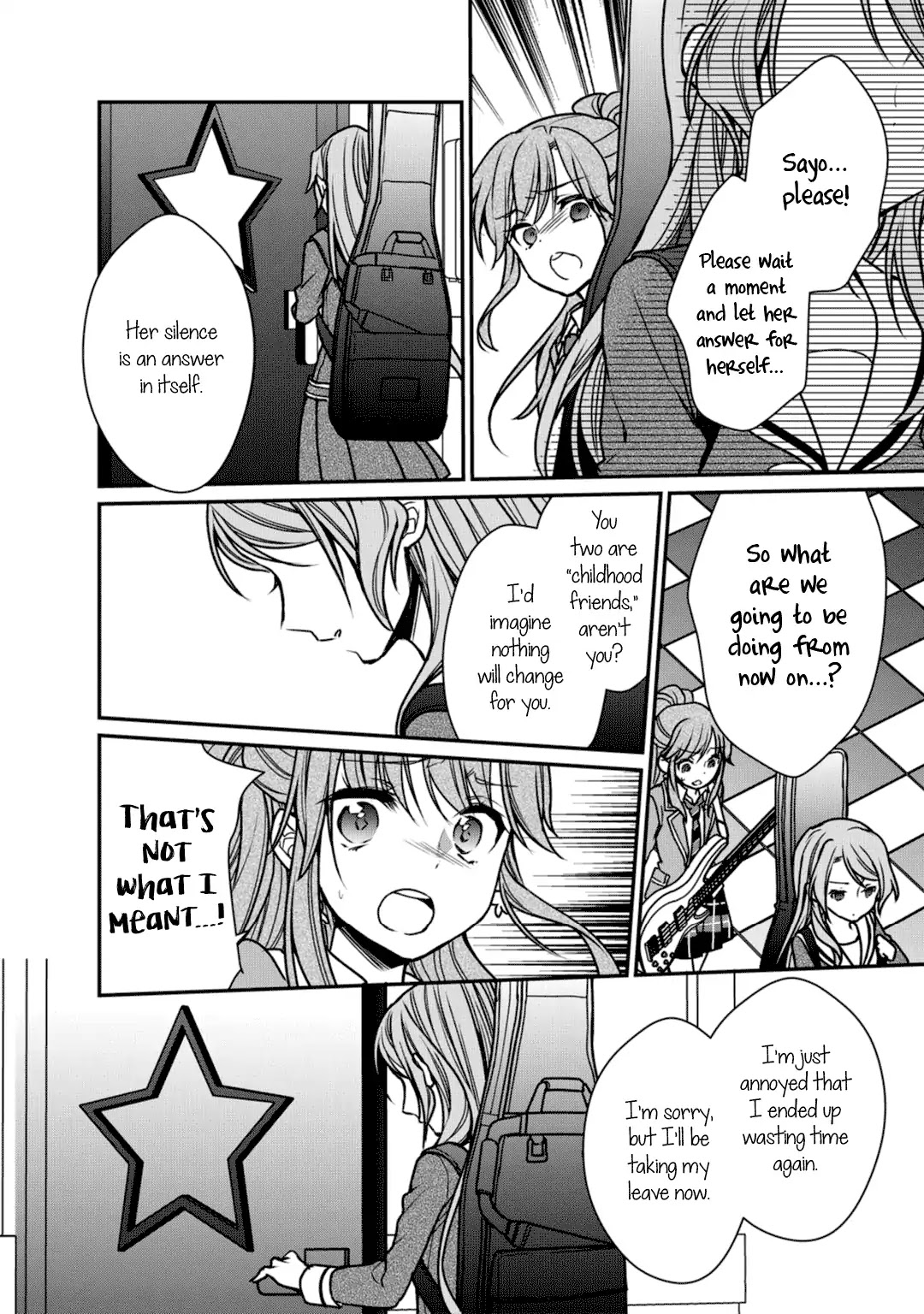 BanG Dream! Girls Band Party! Roselia Stage Chapter 8 page 10 - Chapter 8: A Best Friend's Duty