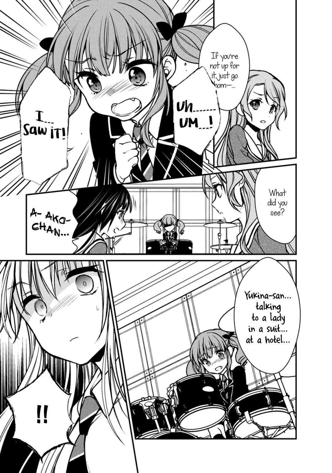 BanG Dream! Girls Band Party! Roselia Stage Chapter 8 page 3 - Chapter 8: A Best Friend's Duty