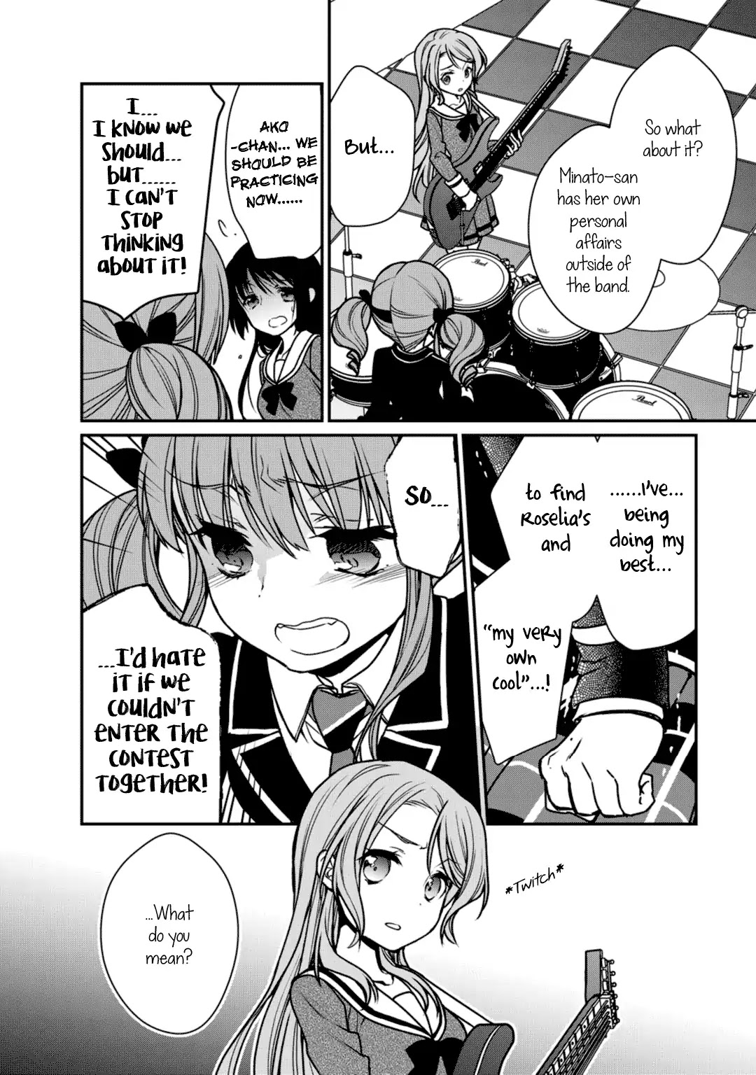 BanG Dream! Girls Band Party! Roselia Stage Chapter 8 page 4 - Chapter 8: A Best Friend's Duty
