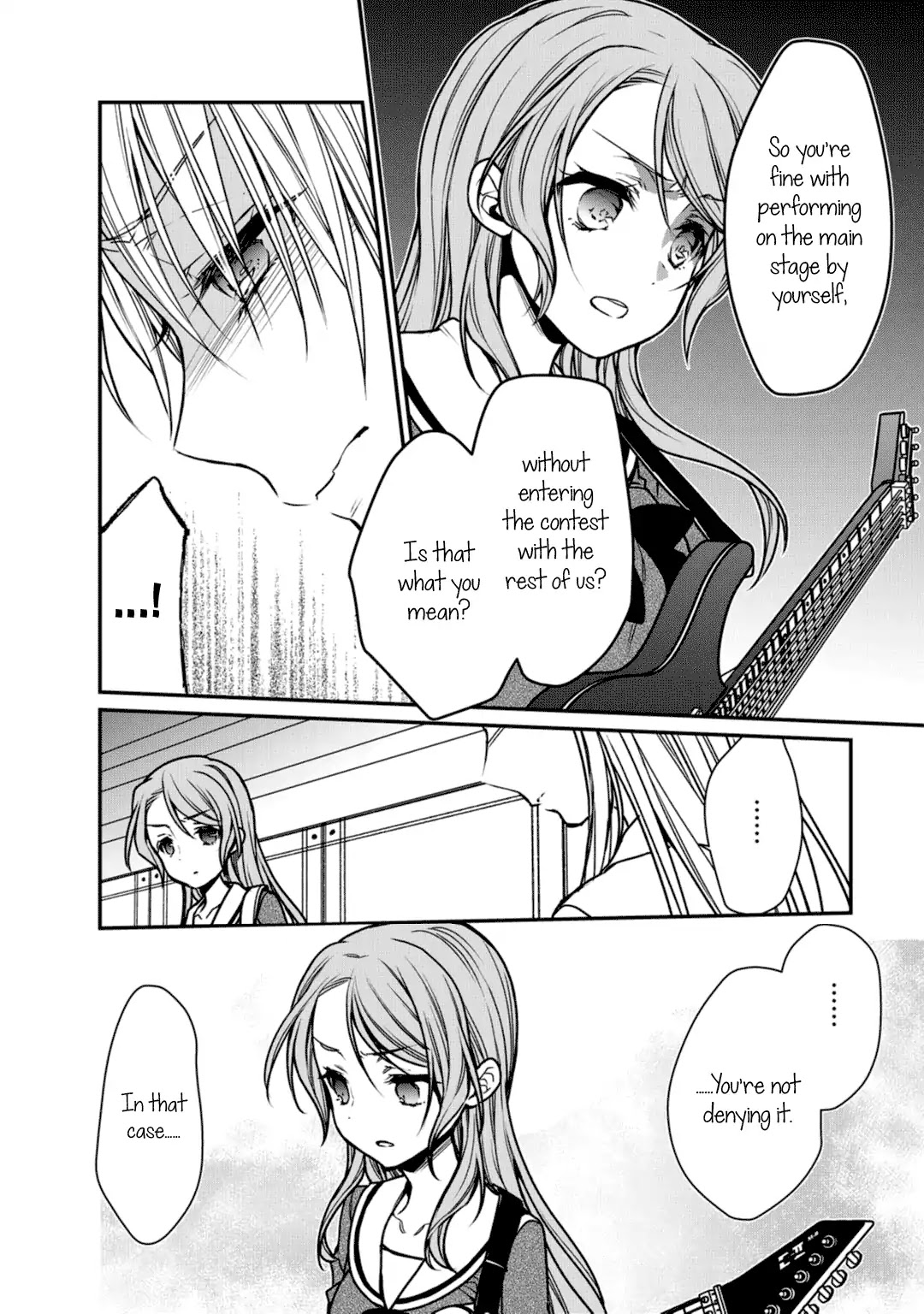 BanG Dream! Girls Band Party! Roselia Stage Chapter 8 page 6 - Chapter 8: A Best Friend's Duty
