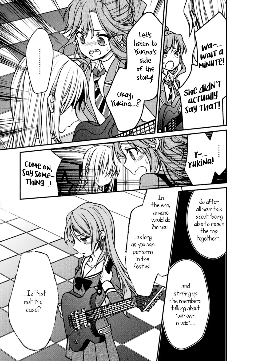 BanG Dream! Girls Band Party! Roselia Stage Chapter 8 page 7 - Chapter 8: A Best Friend's Duty
