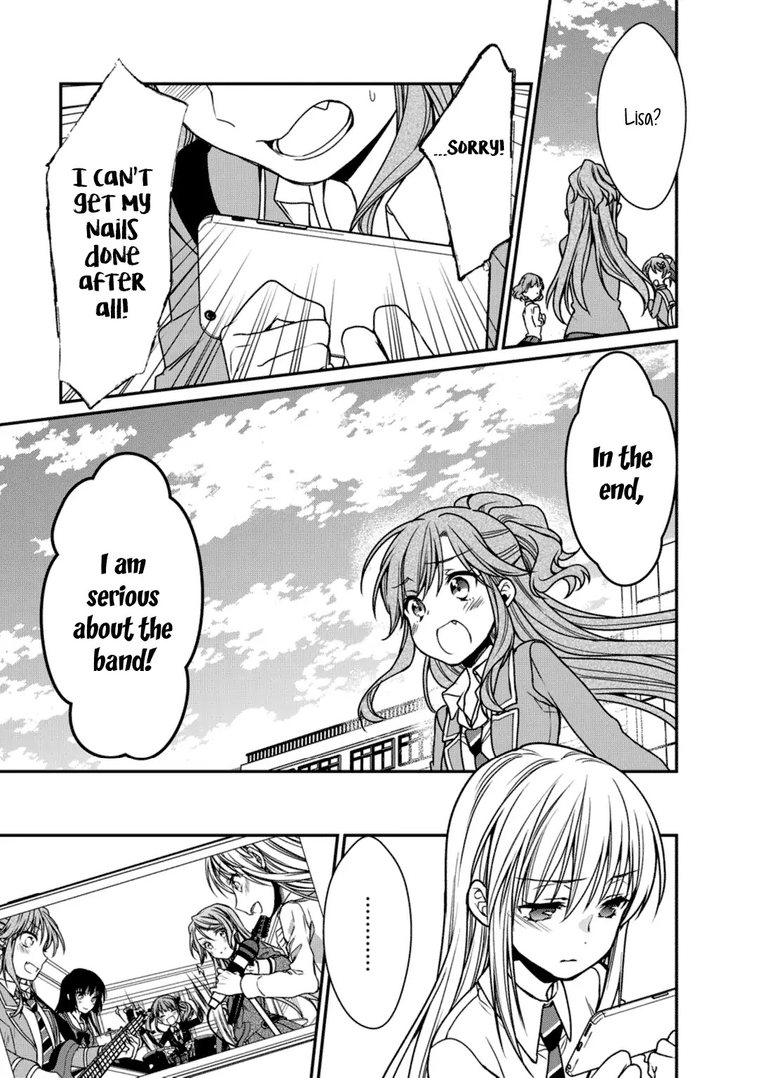 BanG Dream! Girls Band Party! Roselia Stage Chapter 9 page 13 - Chapter 9: These 5 People, Again