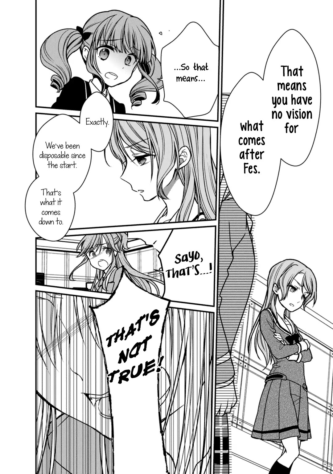 BanG Dream! Girls Band Party! Roselia Stage Chapter 9 page 18 - Chapter 9: These 5 People, Again