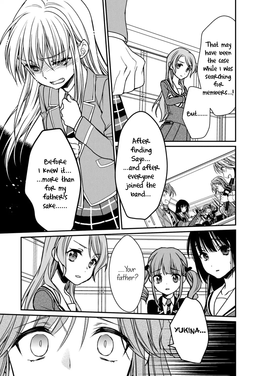 BanG Dream! Girls Band Party! Roselia Stage Chapter 9 page 19 - Chapter 9: These 5 People, Again