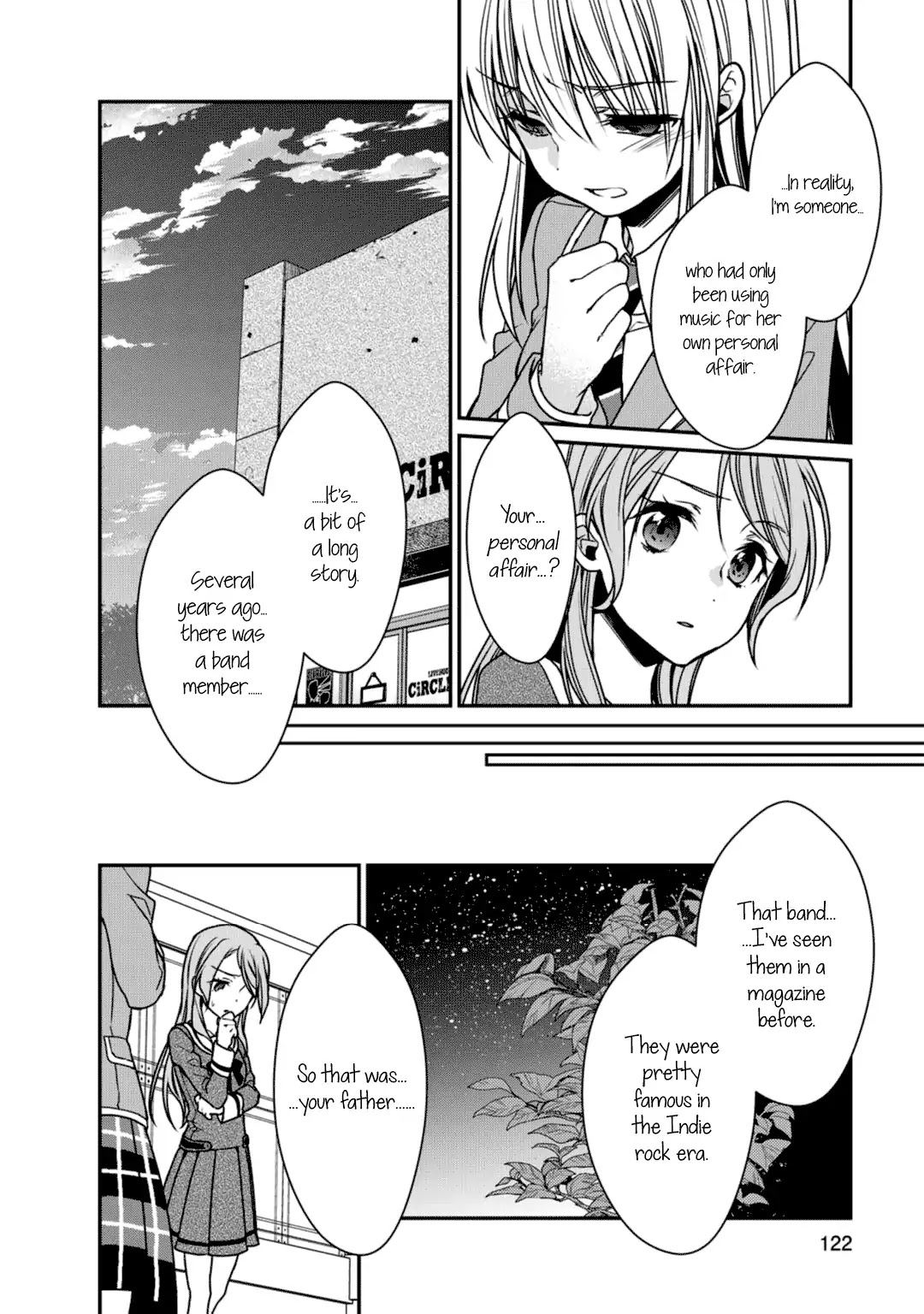BanG Dream! Girls Band Party! Roselia Stage Chapter 9 page 20 - Chapter 9: These 5 People, Again