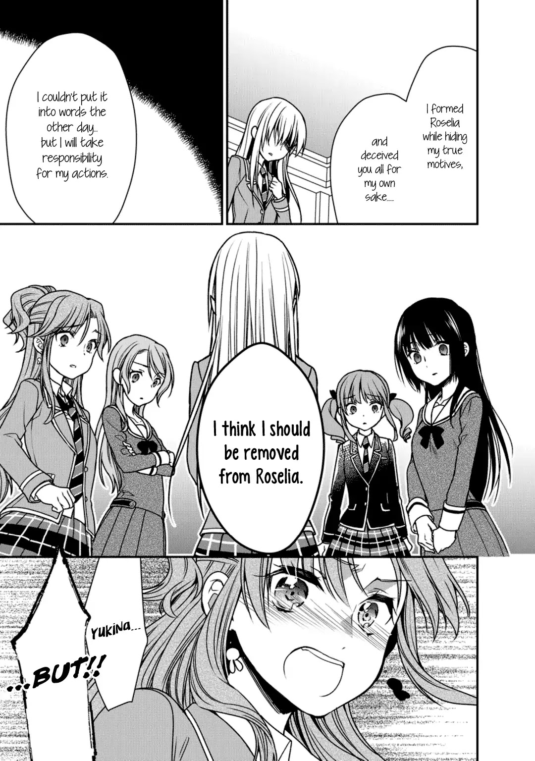 BanG Dream! Girls Band Party! Roselia Stage Chapter 9 page 21 - Chapter 9: These 5 People, Again