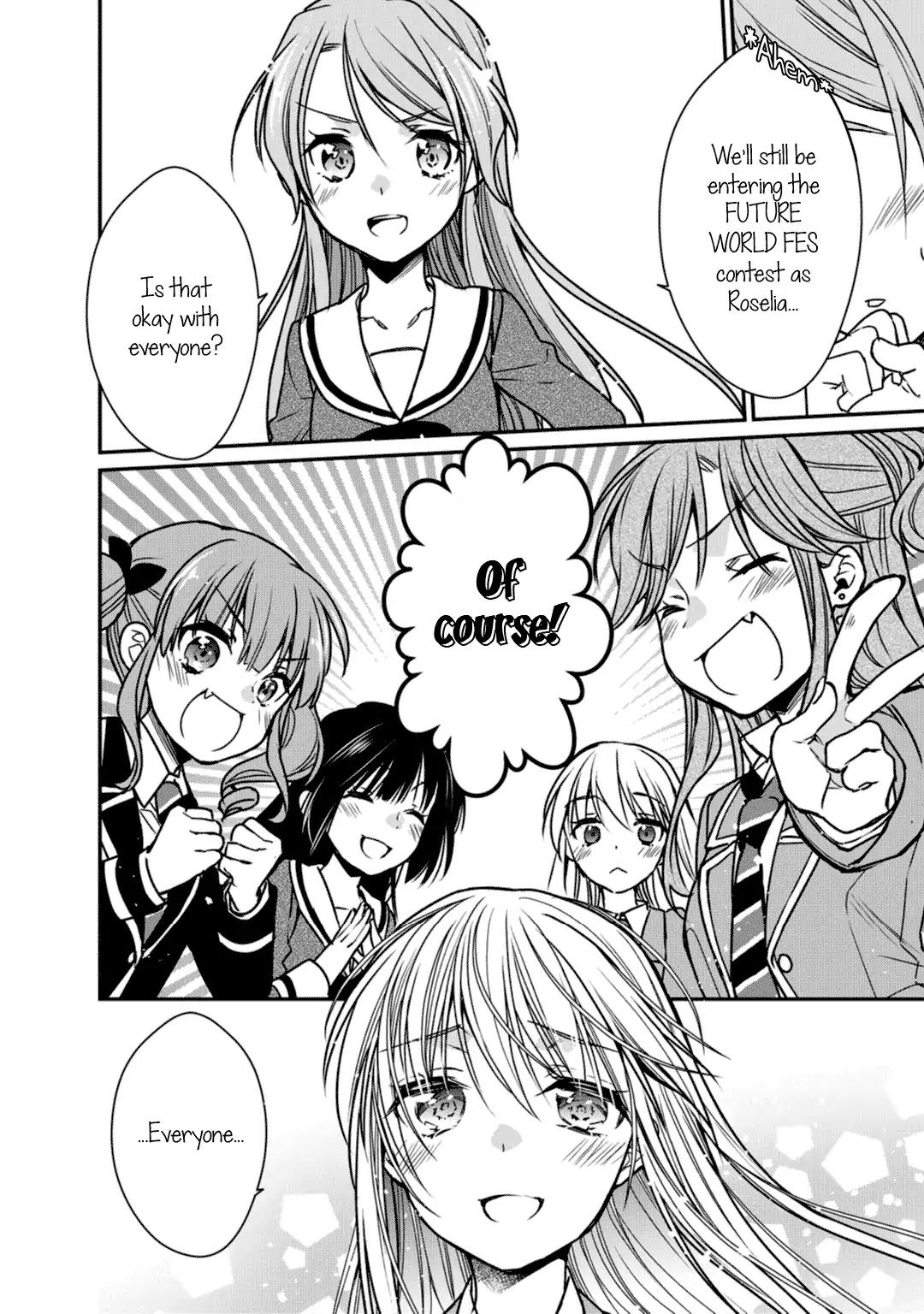 BanG Dream! Girls Band Party! Roselia Stage Chapter 9 page 27 - Chapter 9: These 5 People, Again