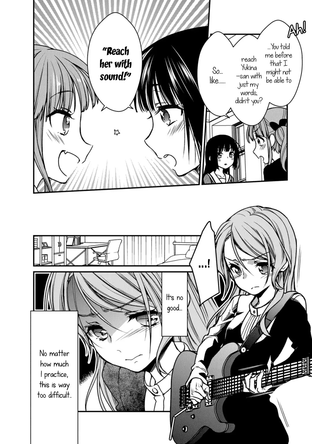 BanG Dream! Girls Band Party! Roselia Stage Chapter 9 page 8 - Chapter 9: These 5 People, Again