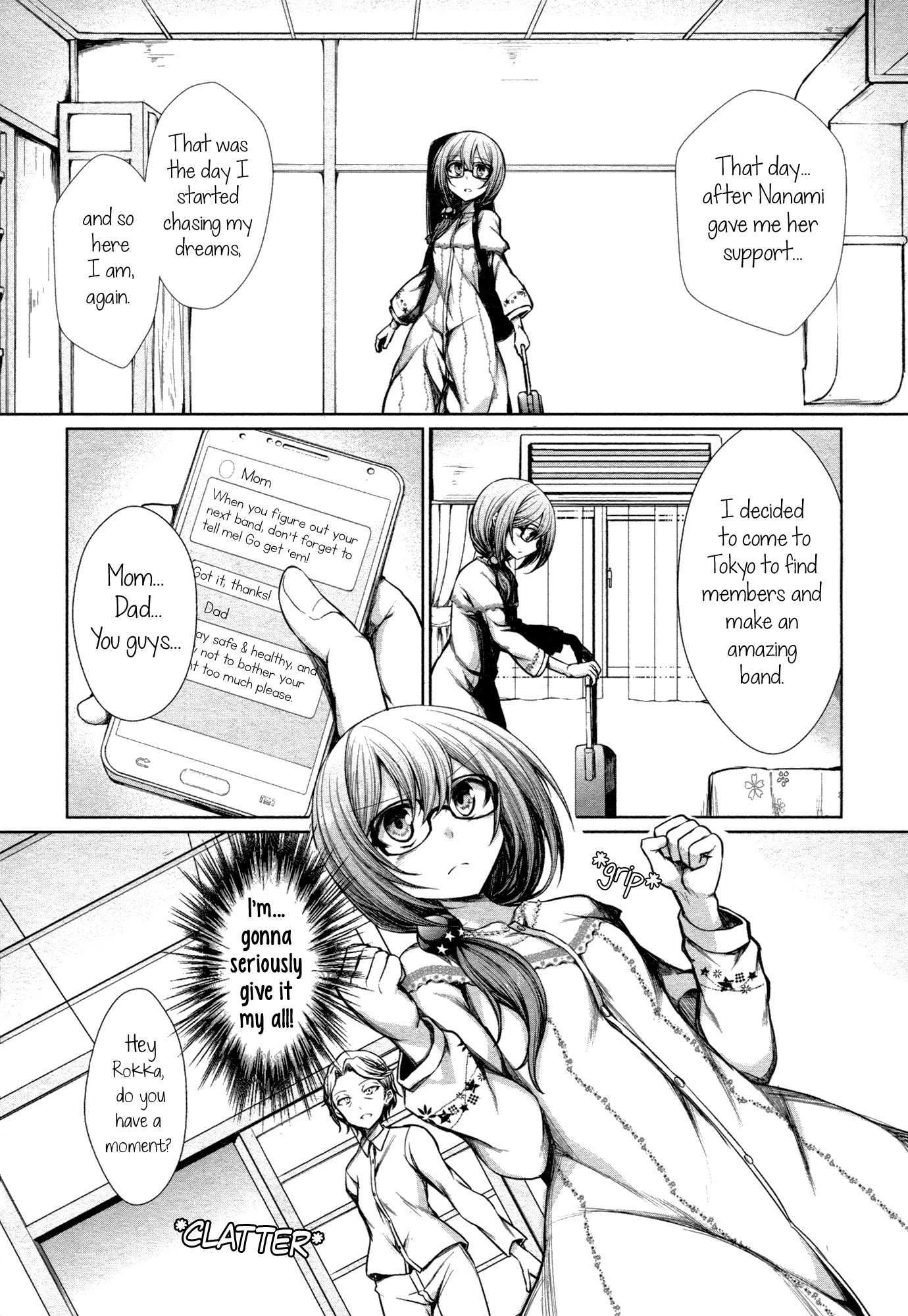 BanG Dream! - RAiSe! The story of my music Chapter 12 page 3 - Chapter 12: The Beginning