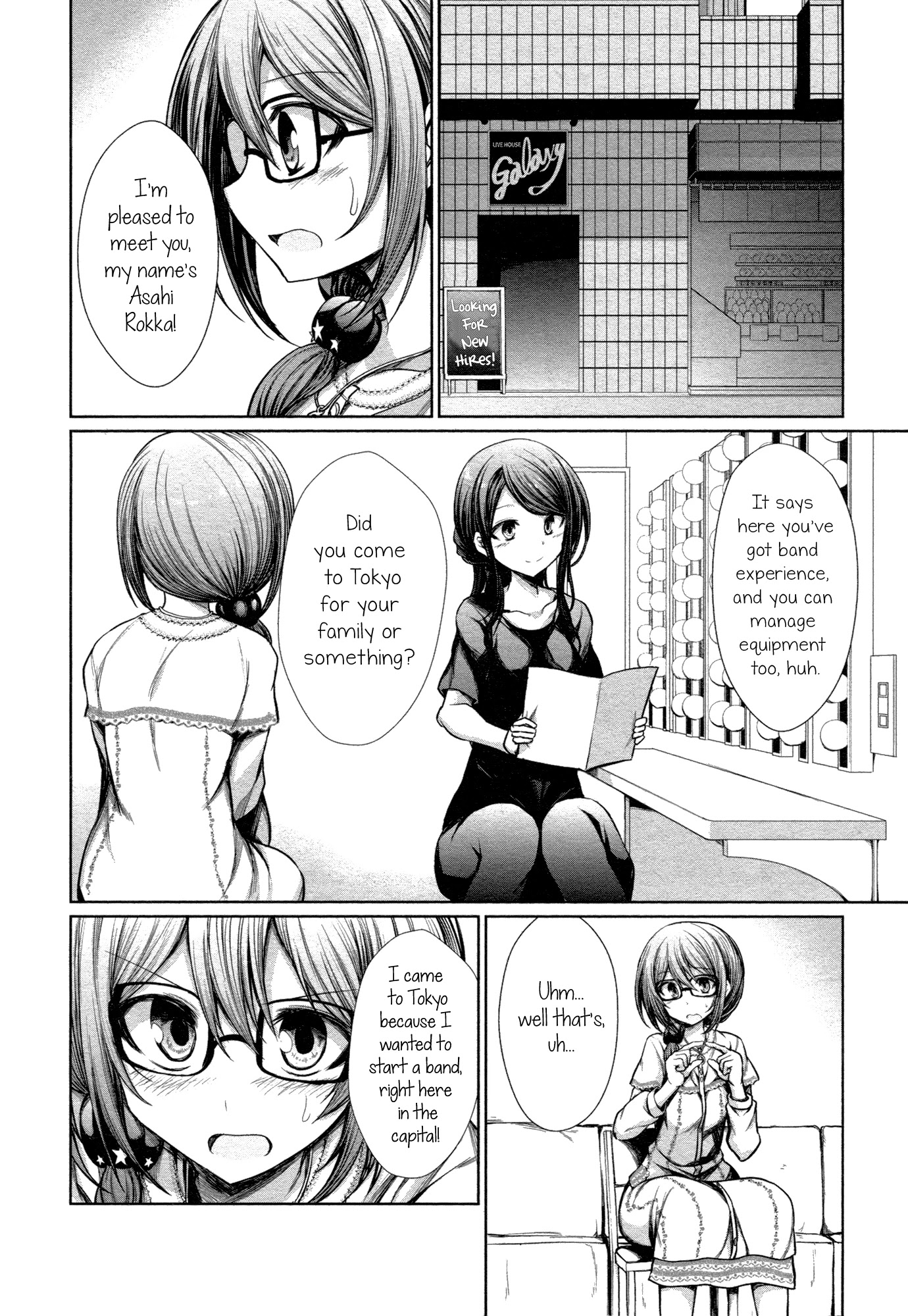 BanG Dream! - RAiSe! The story of my music Chapter 12 page 6 - Chapter 12: The Beginning