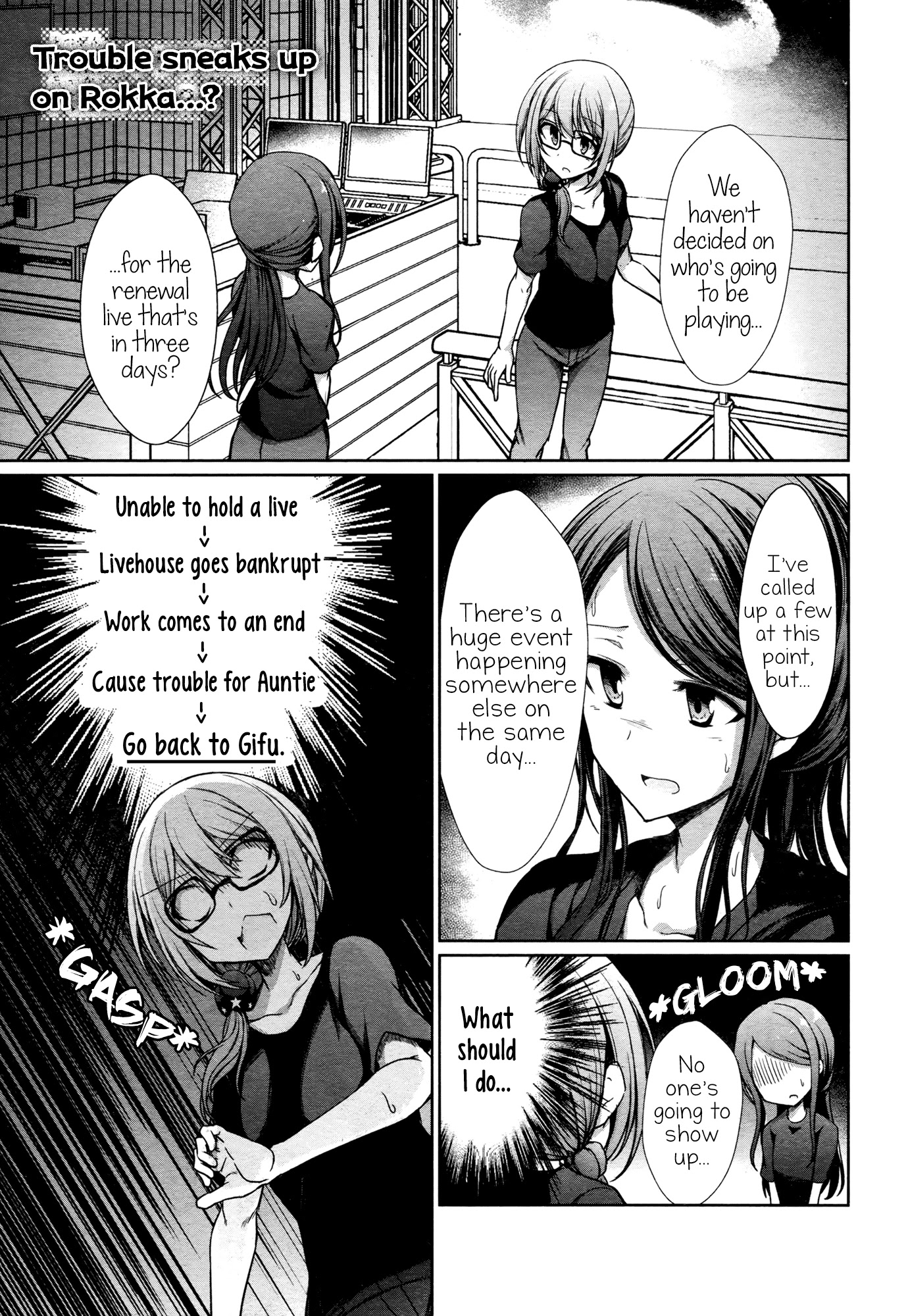 BanG Dream! - RAiSe! The story of my music Chapter 13 page 1 - Chapter 13: Someday, I too, will...