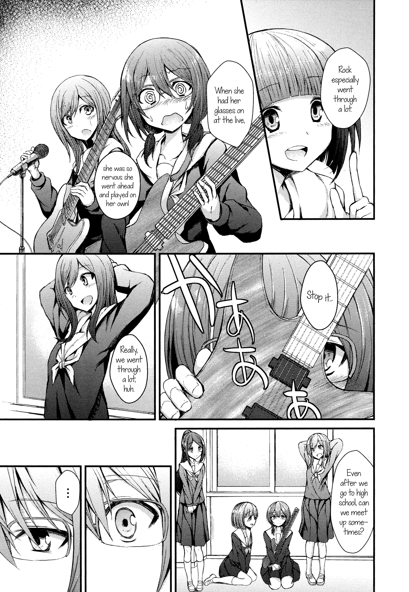 BanG Dream! - RAiSe! The story of my music Chapter 3 page 9 - Chapter 3: Roll mate