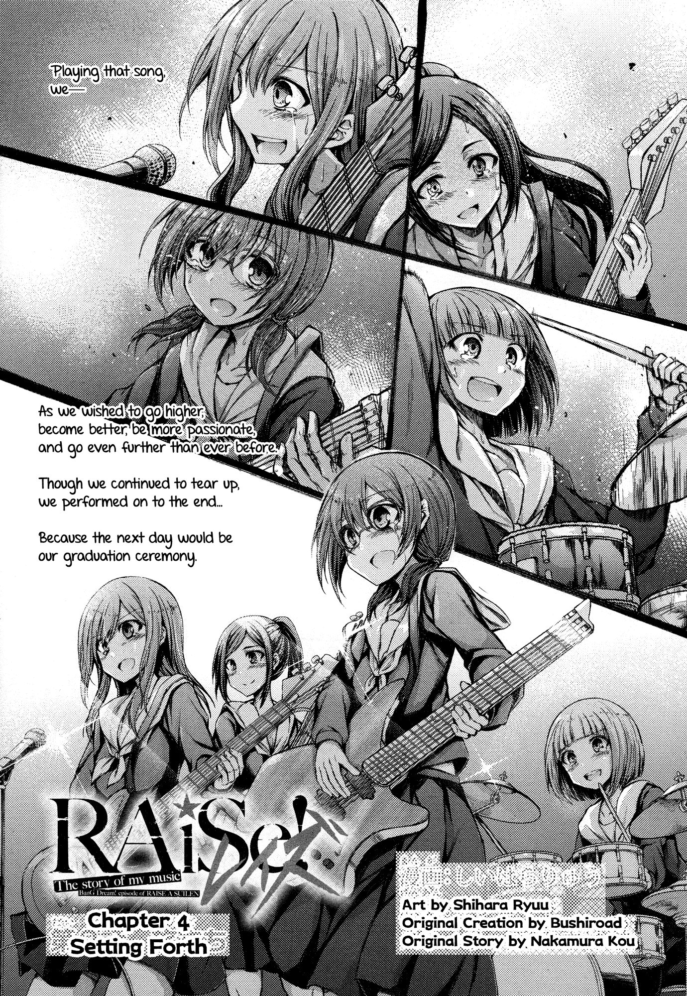 BanG Dream! - RAiSe! The story of my music Chapter 4 page 1 - Chapter 4: Setting Forth