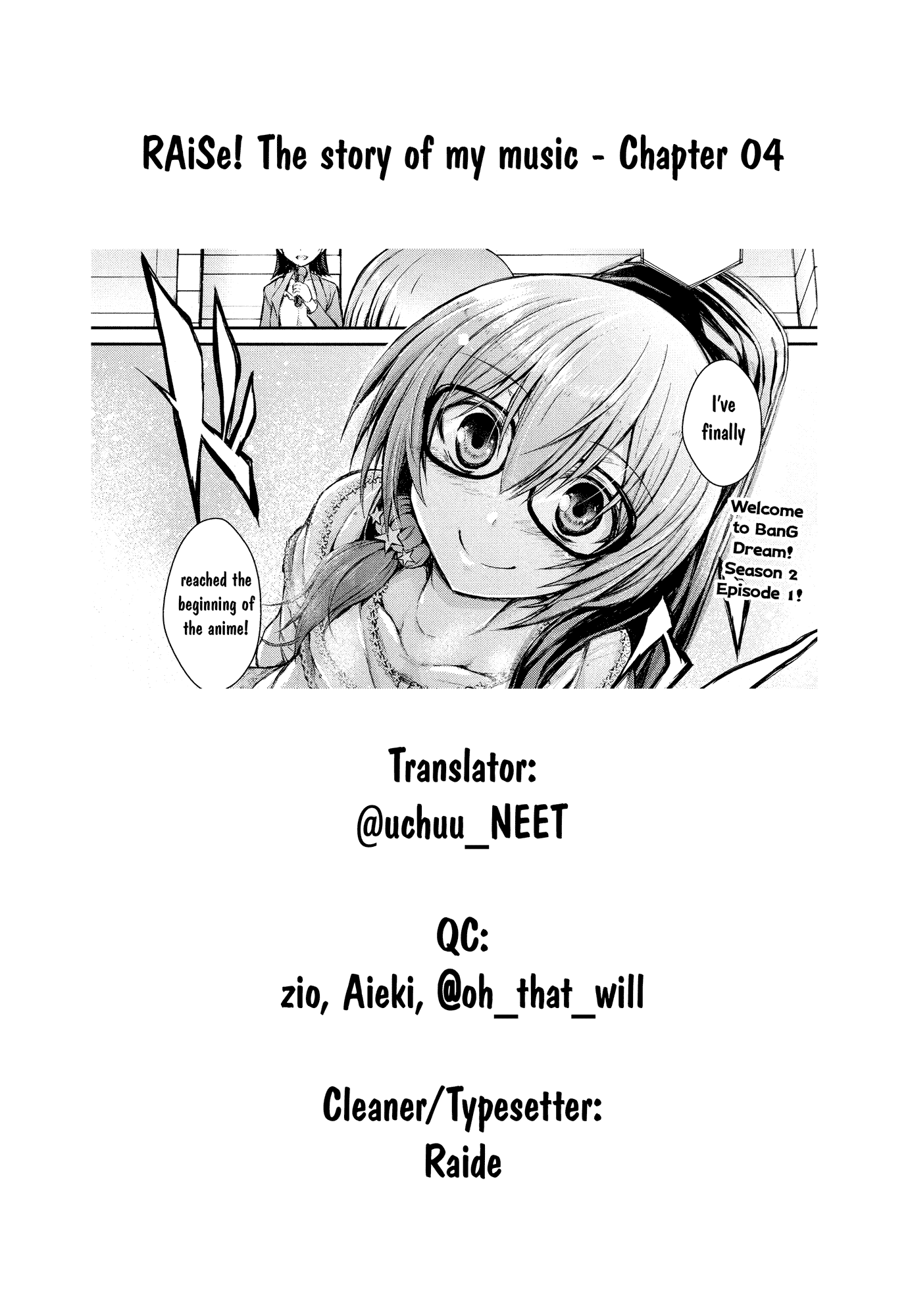 BanG Dream! - RAiSe! The story of my music Chapter 4 page 15 - Chapter 4: Setting Forth