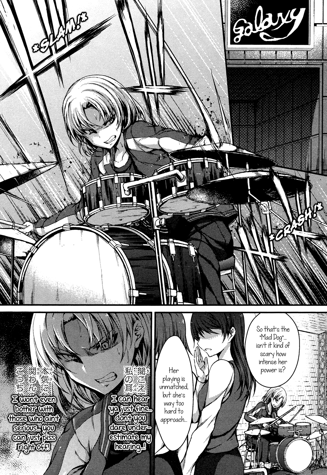 BanG Dream! - RAiSe! The story of my music Chapter 7 page 1 - Chapter 7: Ballad of the Mad Dog