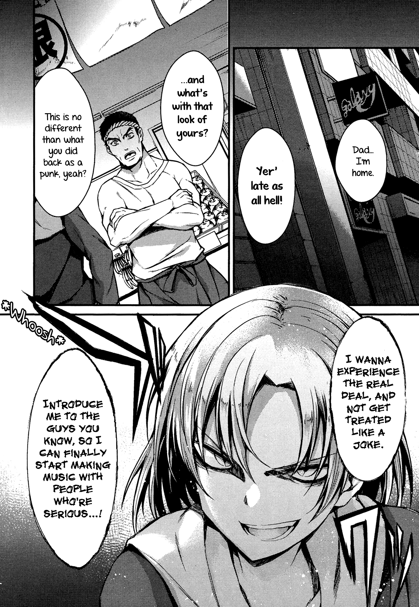 BanG Dream! - RAiSe! The story of my music Chapter 7 page 13 - Chapter 7: Ballad of the Mad Dog