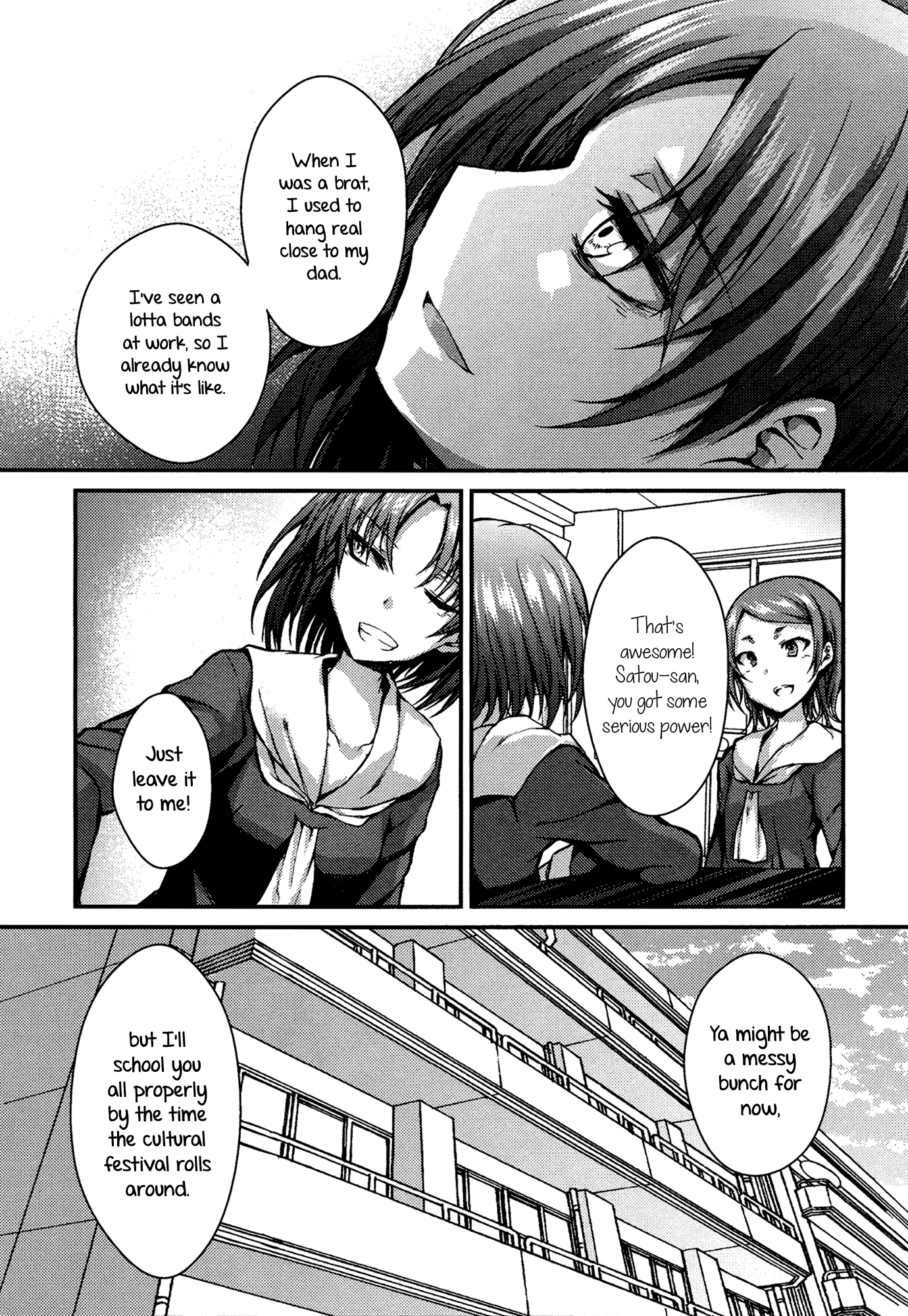 BanG Dream! - RAiSe! The story of my music Chapter 7 page 5 - Chapter 7: Ballad of the Mad Dog
