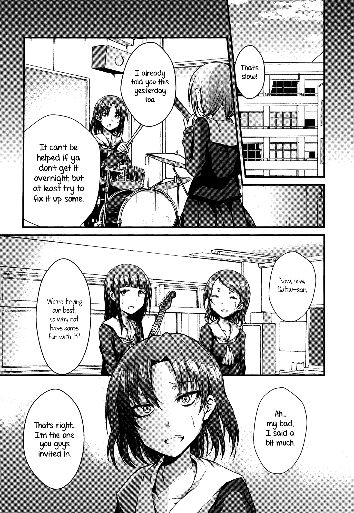 BanG Dream! - RAiSe! The story of my music Chapter 7 page 6 - Chapter 7: Ballad of the Mad Dog