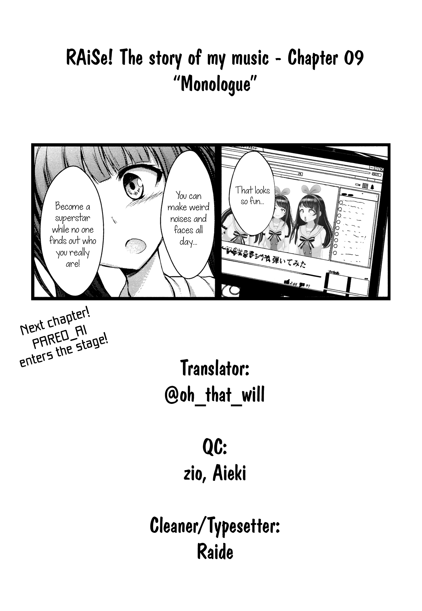 BanG Dream! - RAiSe! The story of my music Chapter 9 page 21 - Chapter 9: Monologue