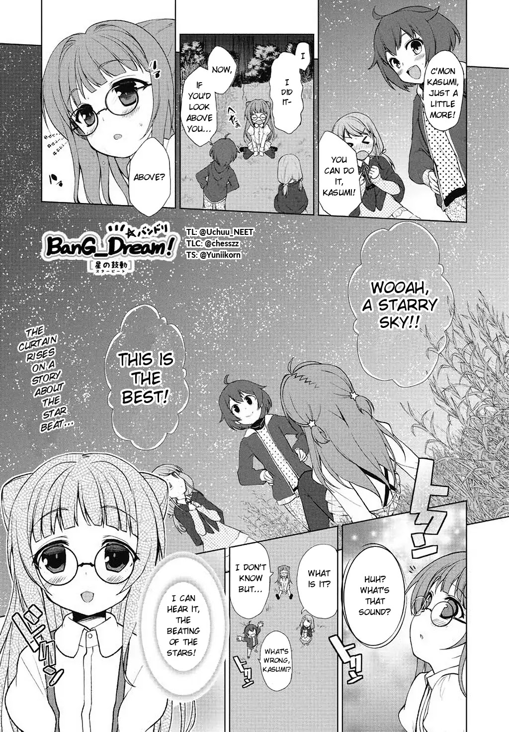BanG Dream!: Star Beat Chapter 1 page 1 - Chapter 1