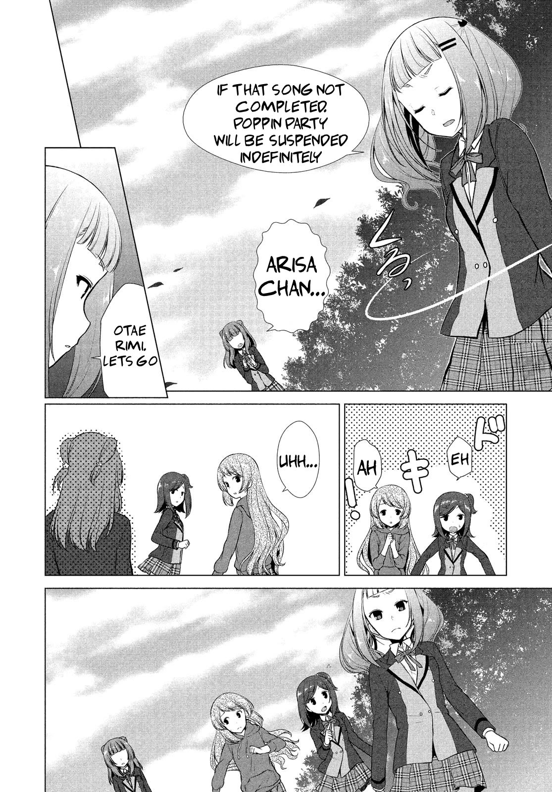 BanG Dream!: Star Beat Chapter 10 page 15 - Chapter 10: Arisa's Drastic Measure