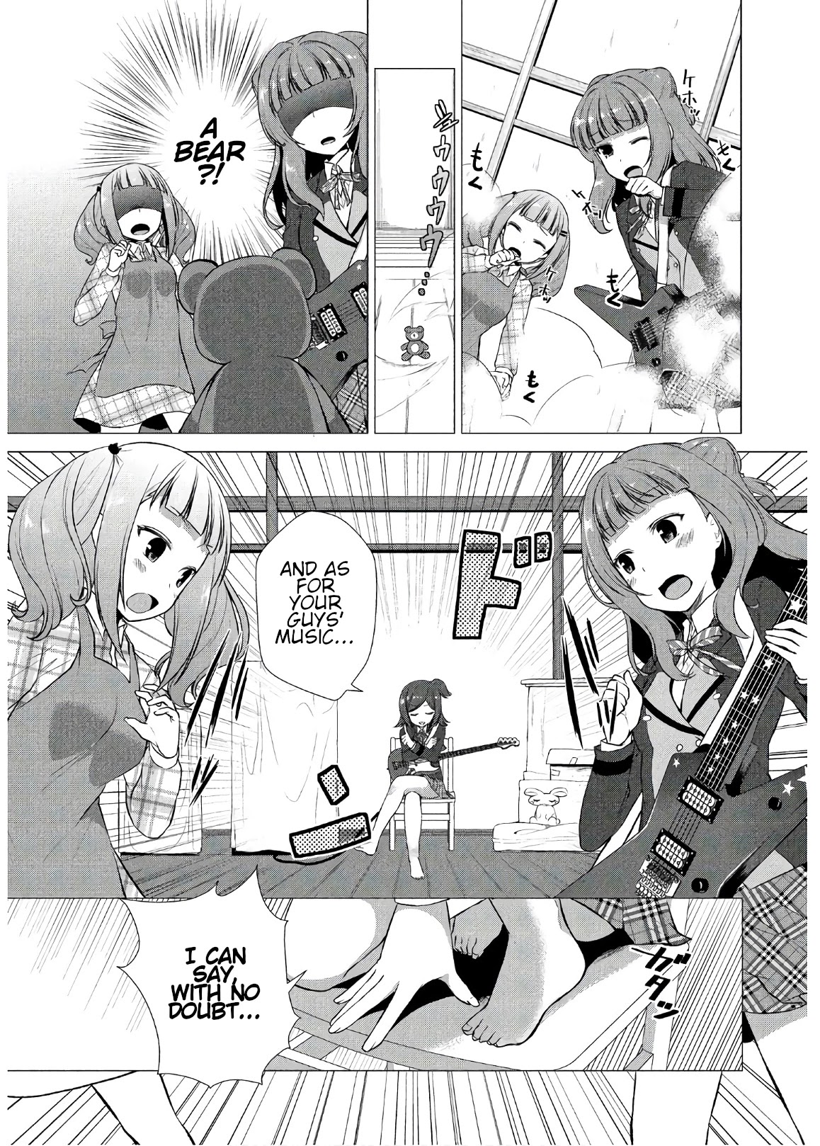 BanG Dream!: Star Beat Chapter 3 page 4 - Chapter 3: Hunting for the 4th String