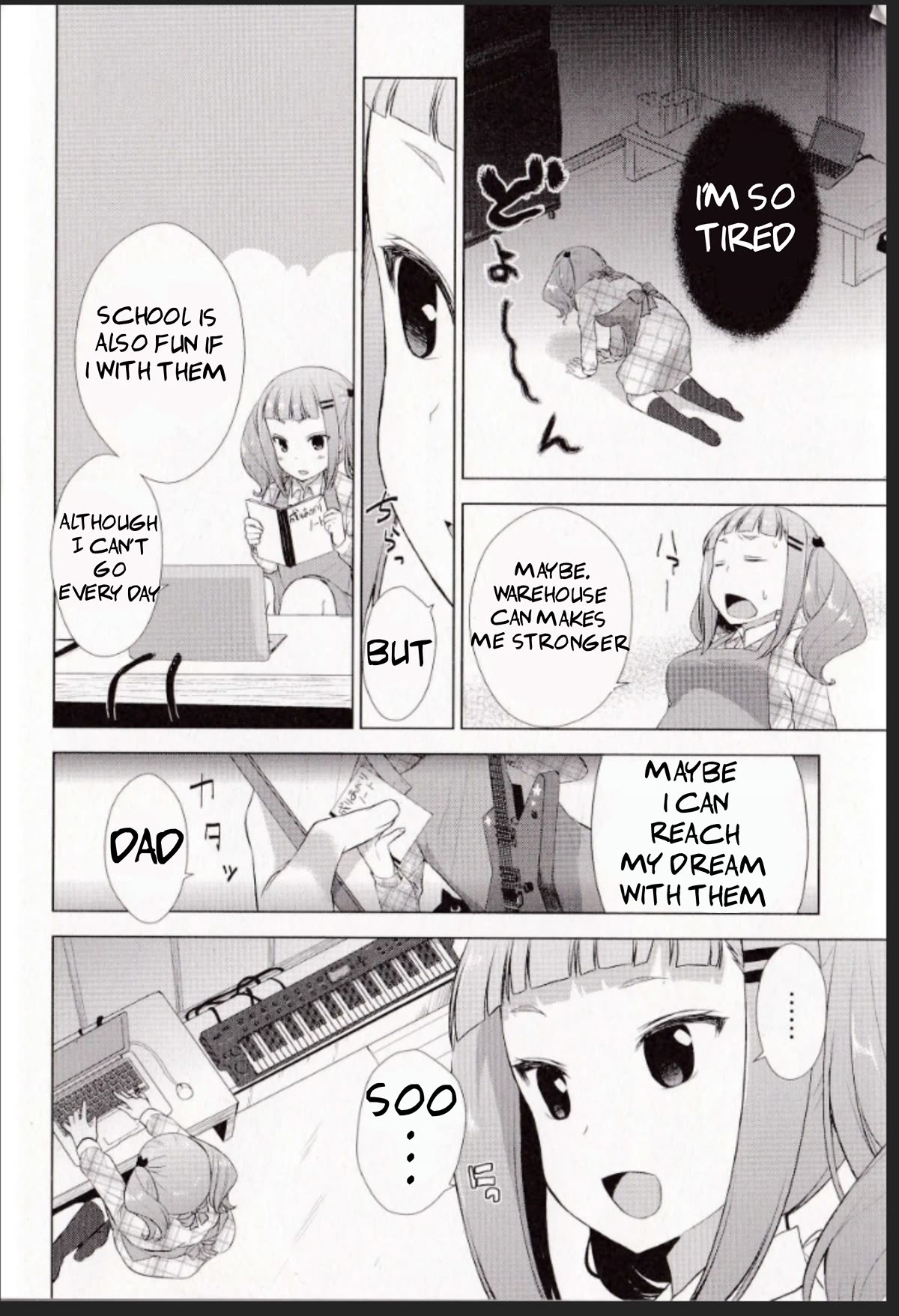 BanG Dream!: Star Beat Chapter 4 page 12 - Chapter 4: the first band pratice
