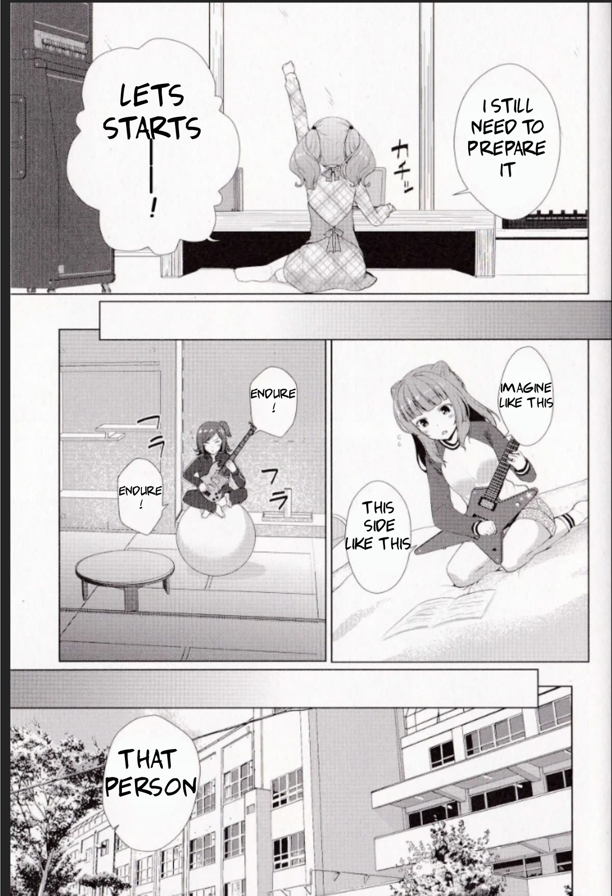 BanG Dream!: Star Beat Chapter 4 page 13 - Chapter 4: the first band pratice