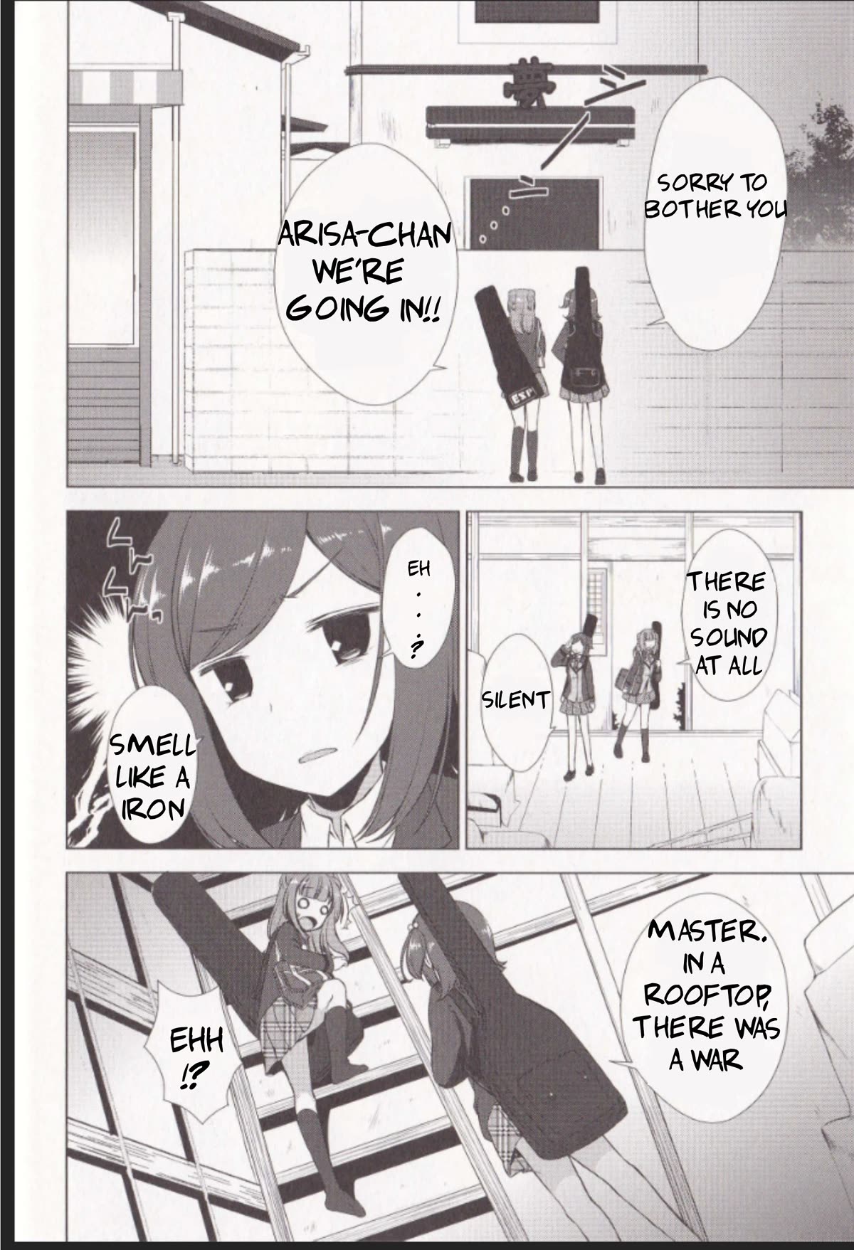 BanG Dream!: Star Beat Chapter 4 page 16 - Chapter 4: the first band pratice