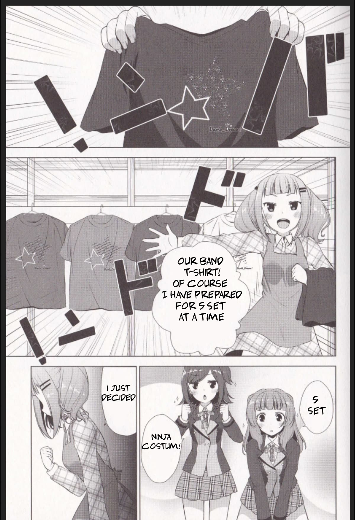 BanG Dream!: Star Beat Chapter 4 page 19 - Chapter 4: the first band pratice