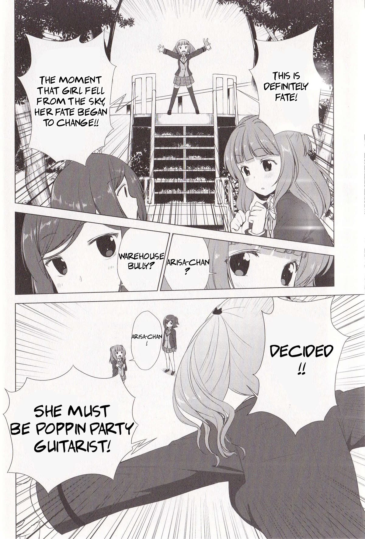 BanG Dream!: Star Beat Chapter 6 page 16 - Chapter 6: in search of the fallen angel!