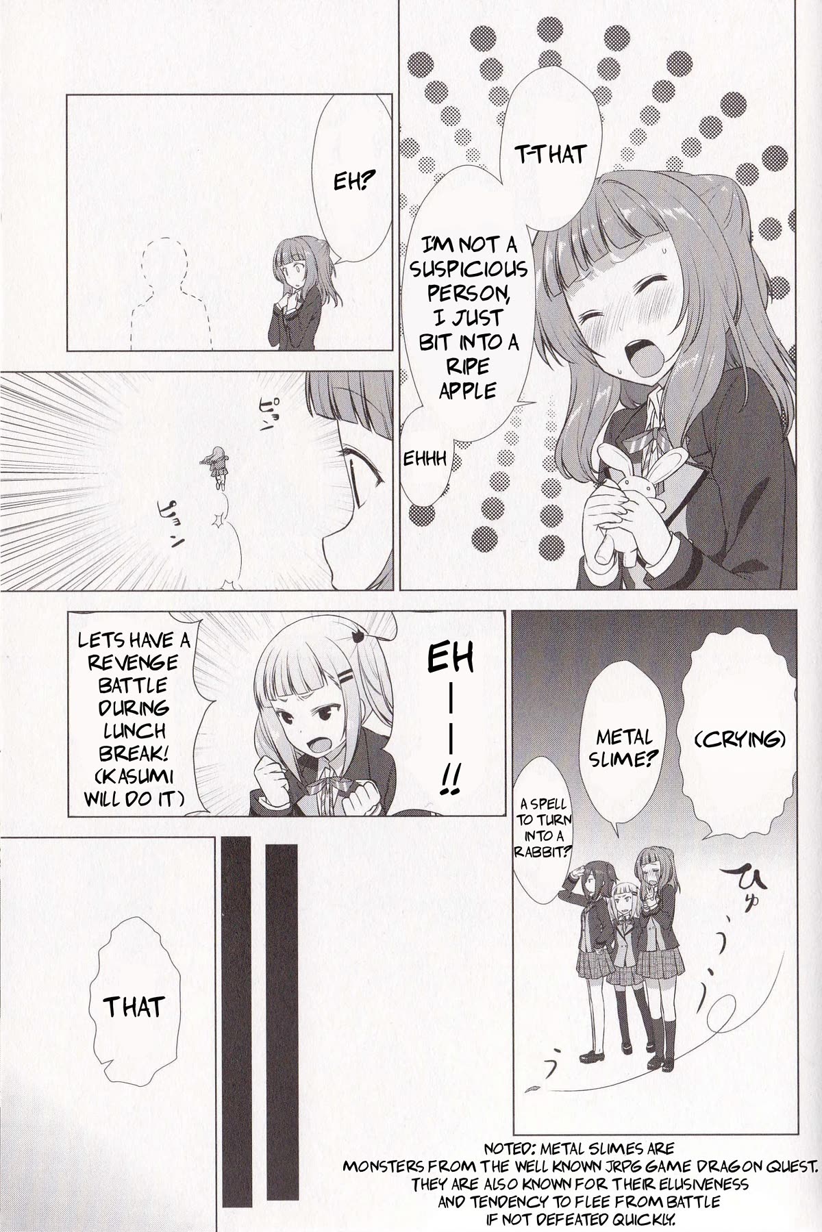 BanG Dream!: Star Beat Chapter 6 page 21 - Chapter 6: in search of the fallen angel!