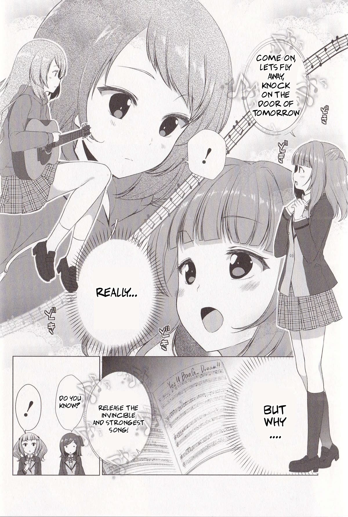 BanG Dream!: Star Beat Chapter 6 page 6 - Chapter 6: in search of the fallen angel!