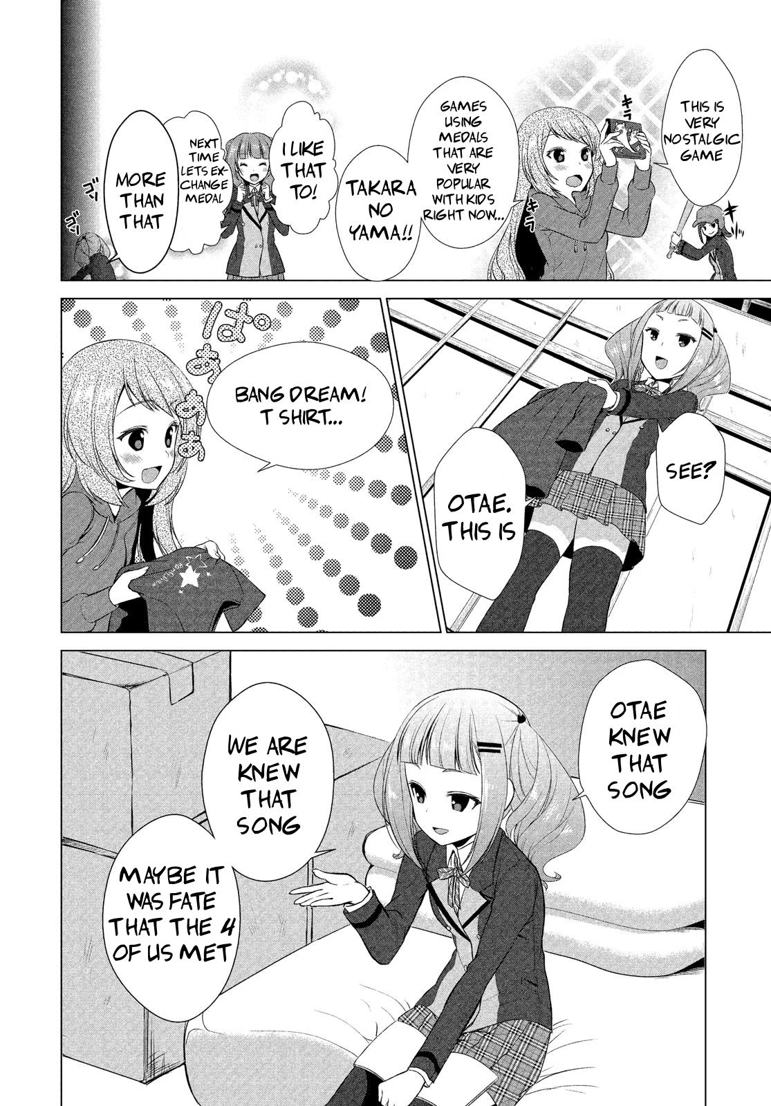 BanG Dream!: Star Beat Chapter 8 page 5 - Chapter 8: we've just gotta do it!