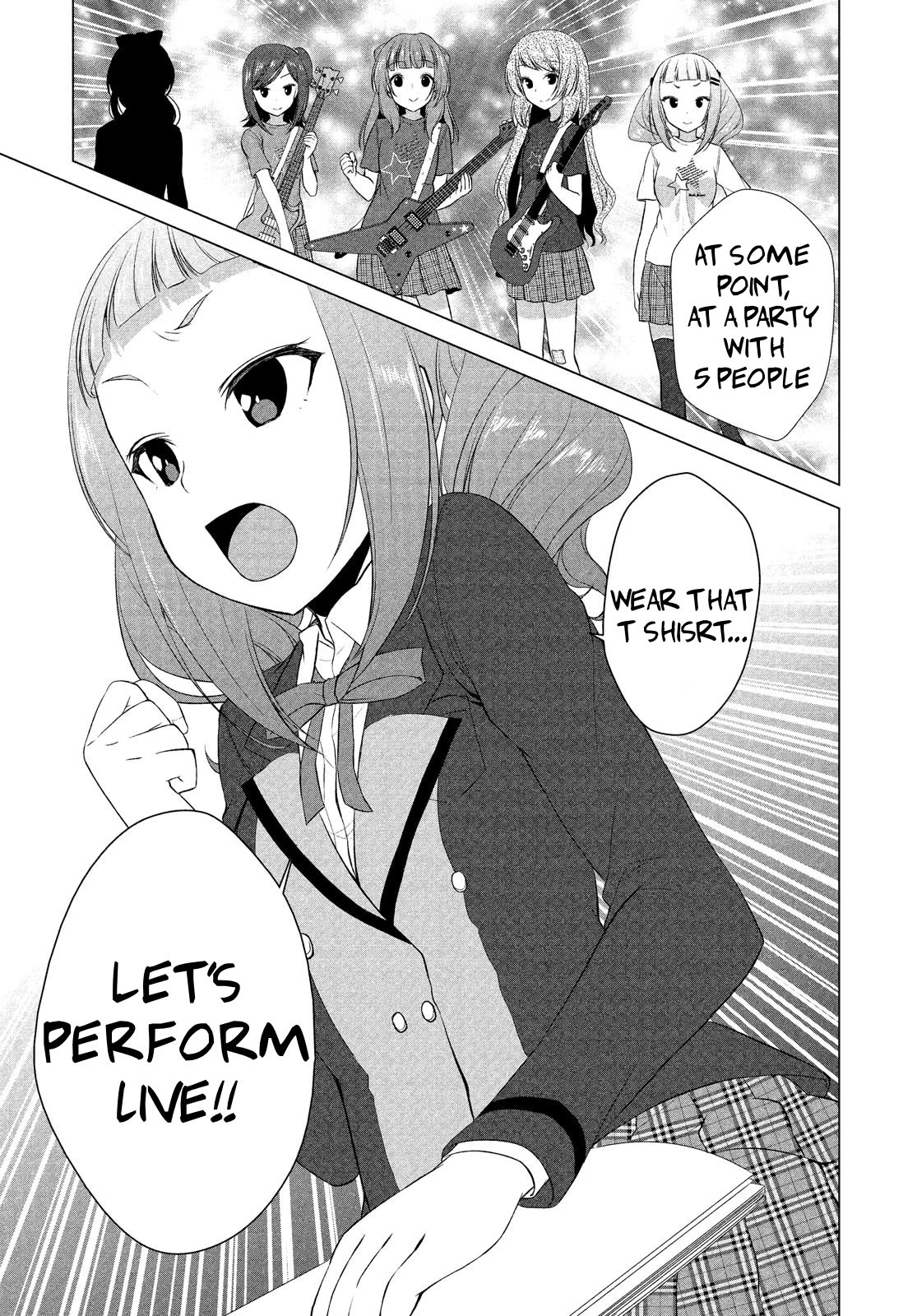 BanG Dream!: Star Beat Chapter 8 page 6 - Chapter 8: we've just gotta do it!