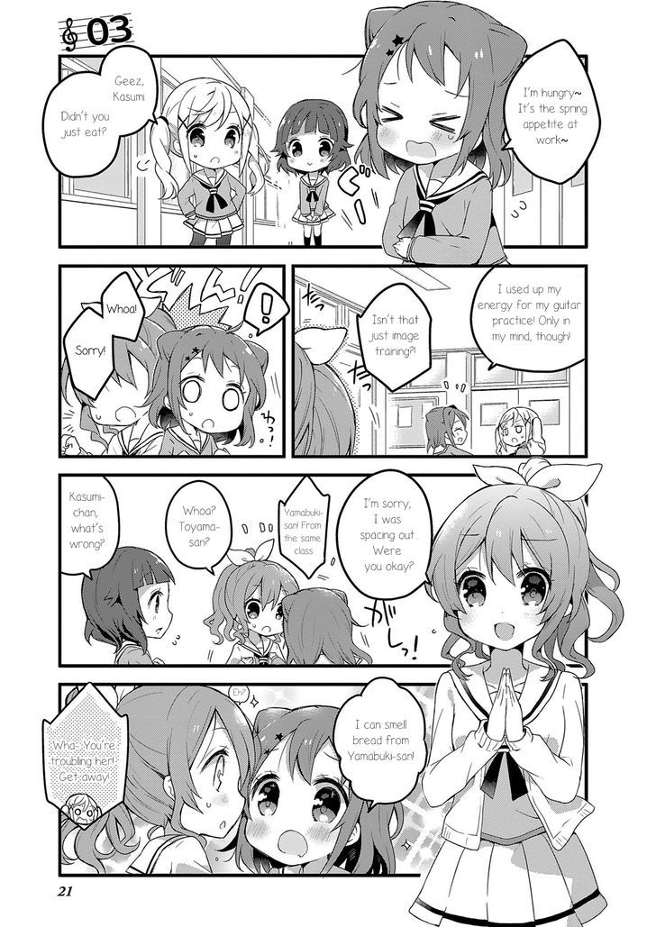BanG Dream! Chapter 3 page 1 - Chapter 3