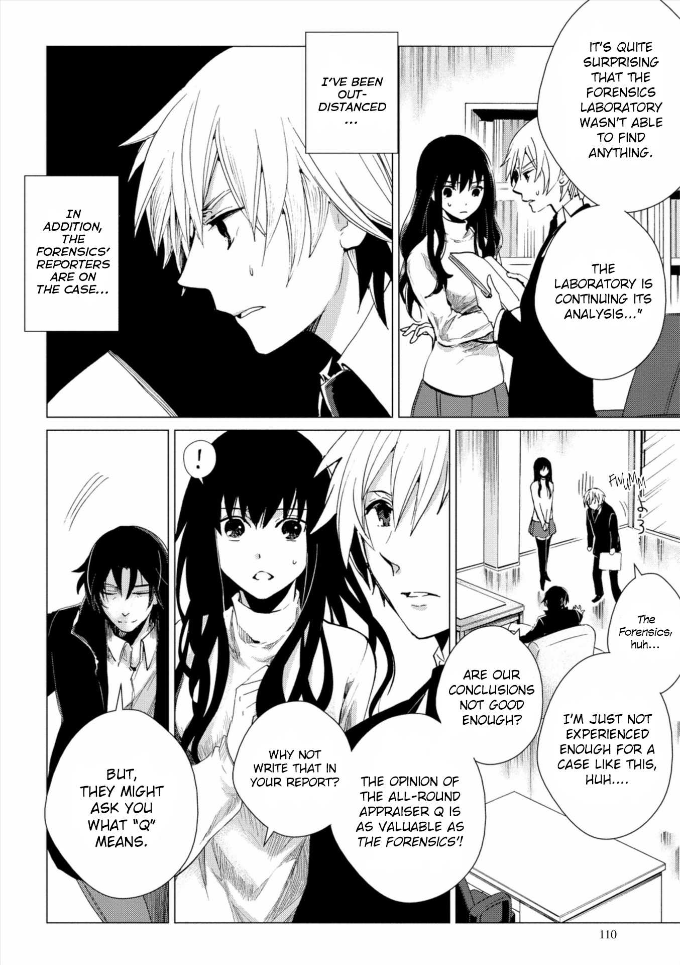 Bannou Kanteishi Q no Jikenbo Chapter 3 page 12 - Chapter 3