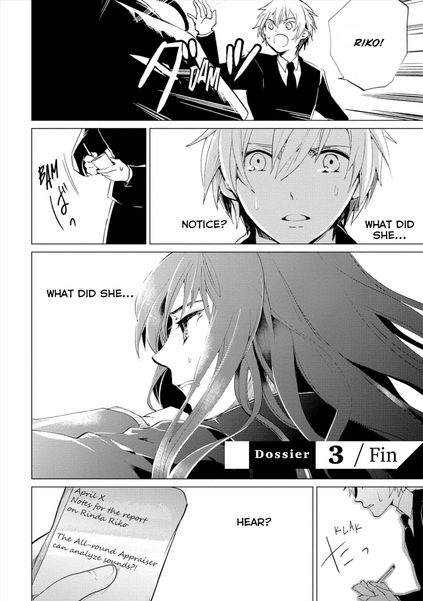 Bannou Kanteishi Q no Jikenbo Chapter 3 page 38 - Chapter 3