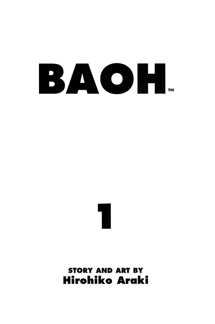Baoh Chapter 1 page 2 - Chapter 1: The Ultimate Weapon