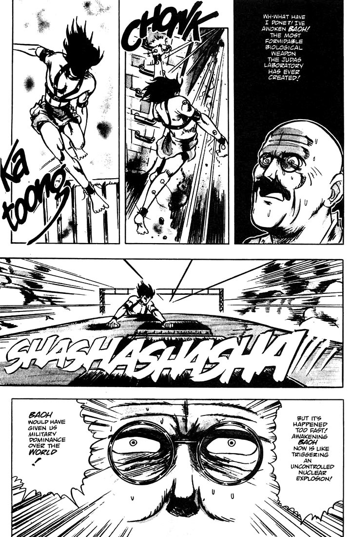 Baoh Chapter 1 page 30 - Chapter 1: The Ultimate Weapon