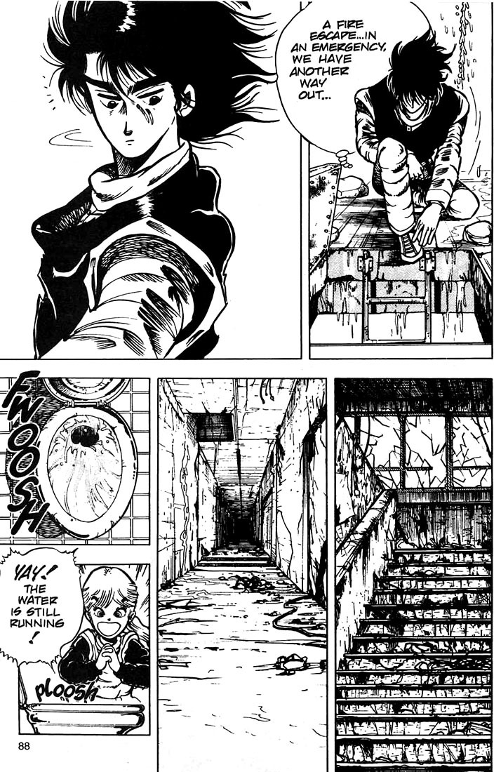 Baoh Chapter 3 page 24 - Chapter 3: The Invincible Body