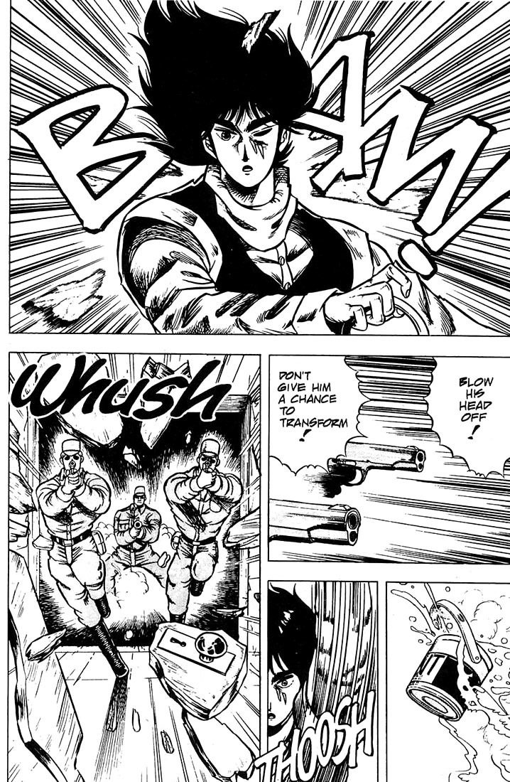 Baoh Chapter 3 page 35 - Chapter 3: The Invincible Body