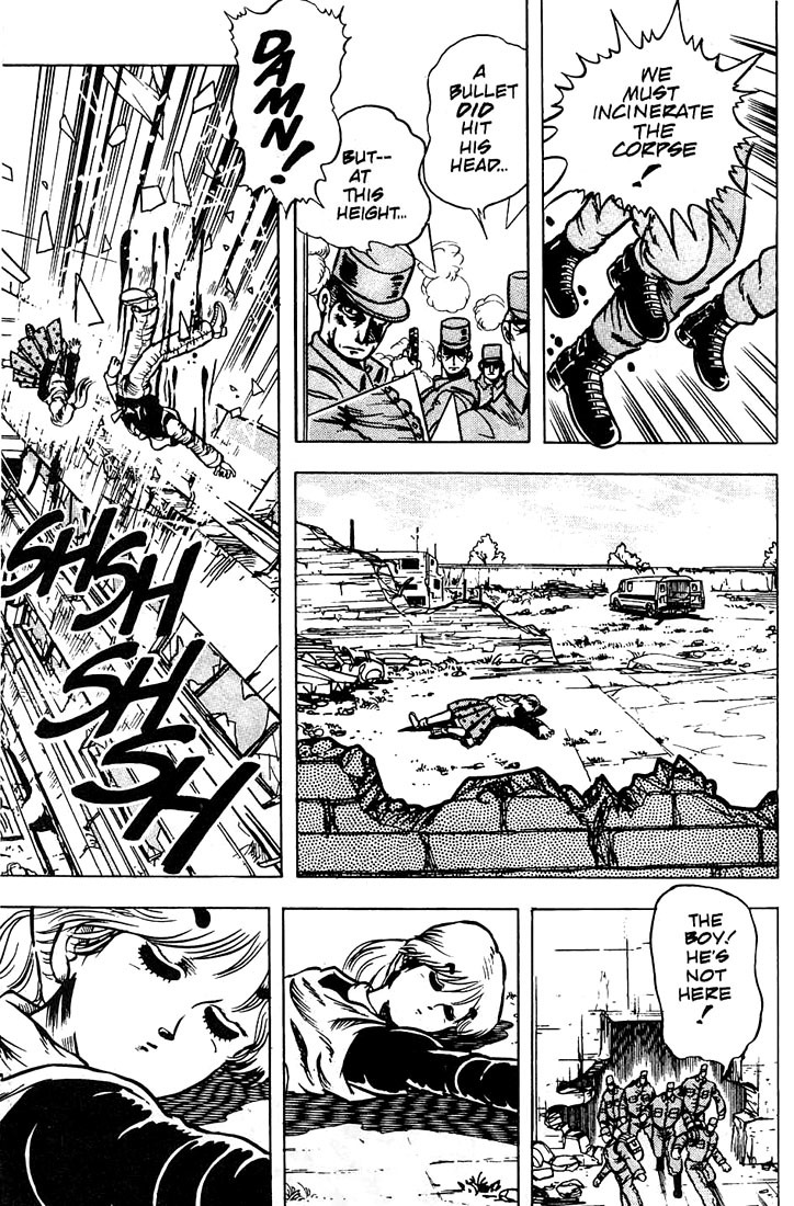 Baoh Chapter 3 page 38 - Chapter 3: The Invincible Body