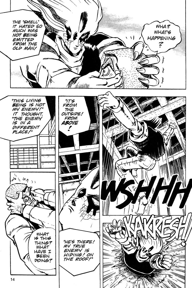 Baoh Chapter 6 page 15 - Chapter 6: The Darkening of the Senses
