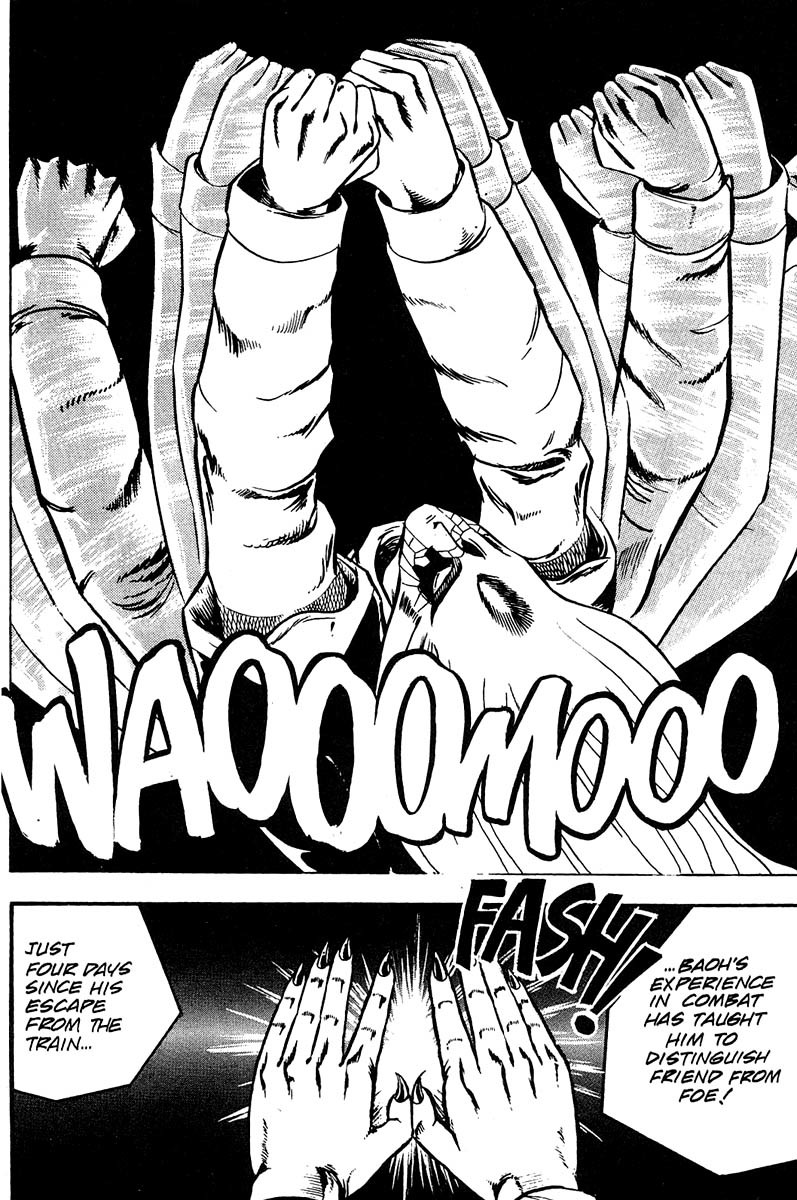 Baoh Chapter 6 page 24 - Chapter 6: The Darkening of the Senses