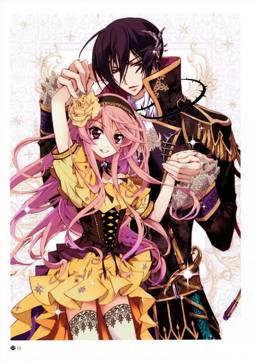 Barajou no Kiss Chapter 0 page 11 - Chapter 0: Artbook Rose of Jewel