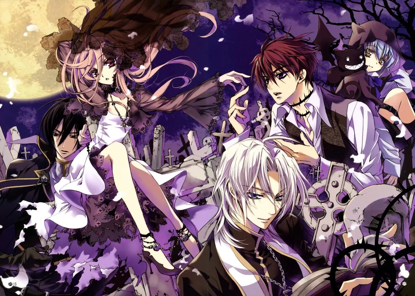 Barajou no Kiss Chapter 0 page 14 - Chapter 0: Artbook Rose of Jewel