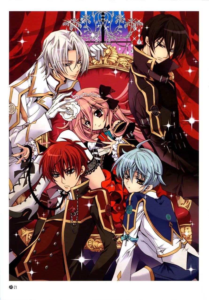 Barajou no Kiss Chapter 0 page 19 - Chapter 0: Artbook Rose of Jewel