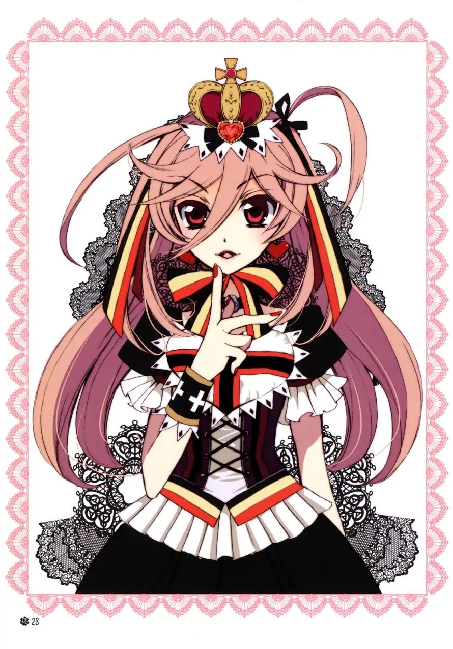 Barajou no Kiss Chapter 0 page 21 - Chapter 0: Artbook Rose of Jewel