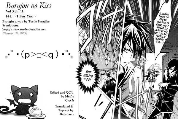 Barajou no Kiss Chapter 11 page 57 - Chapter 11: I4U ~I for You~